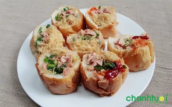 Bánh mì hành chiên giòn