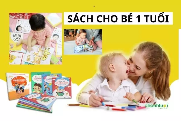 Bé 1 tuổi đọc sách