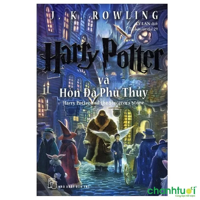 Bìa sách Harry Potter và Hòn đá phù thủy