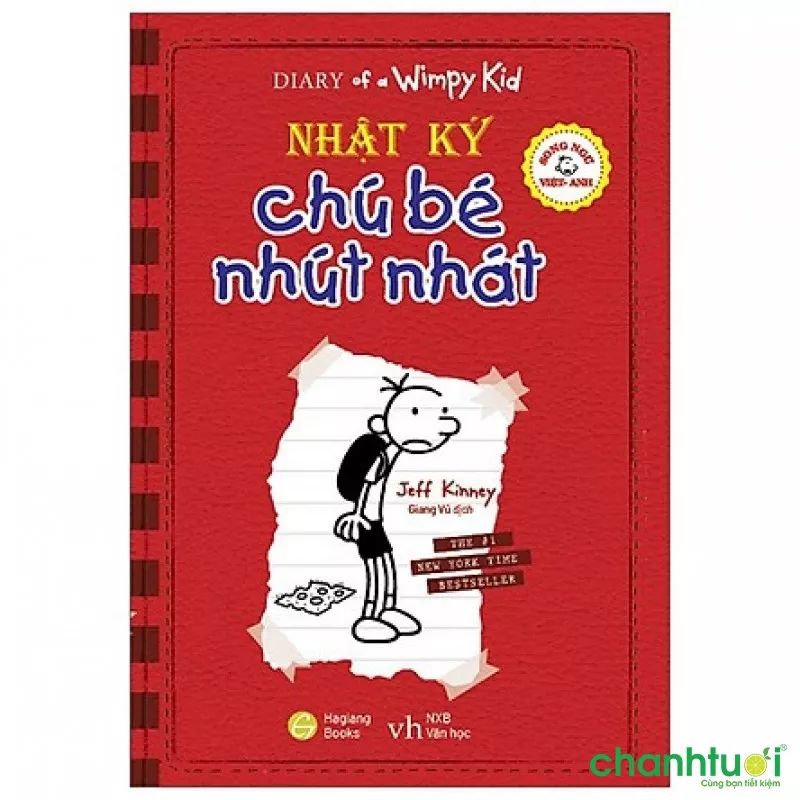 Bìa sách Nhật ký chú bé nhút nhát