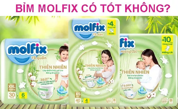 Bỉm Molfix cho bé