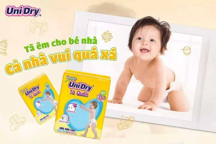 Bỉm Unidry cho bé