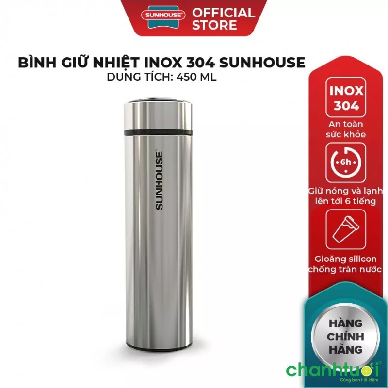 Bình giữ nhiệt Sunhouse KS-TU450I