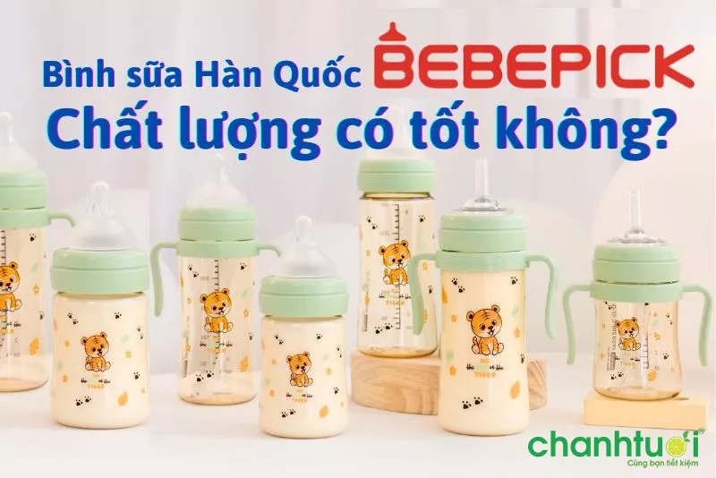 Bình sữa Bebepick Hàn Quốc