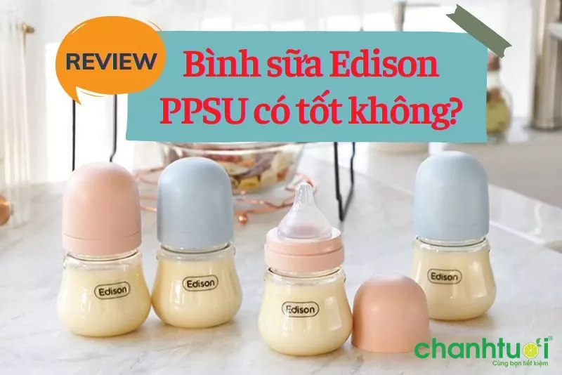 Bình sữa Edison Hàn Quốc cho bé