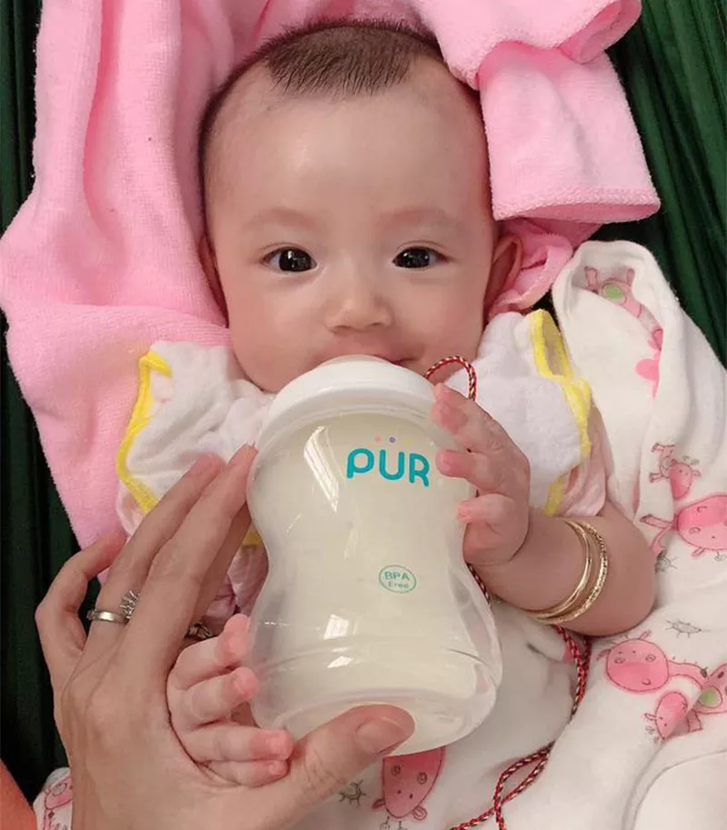 Bình sữa Pur an toàn, không chứa BPA