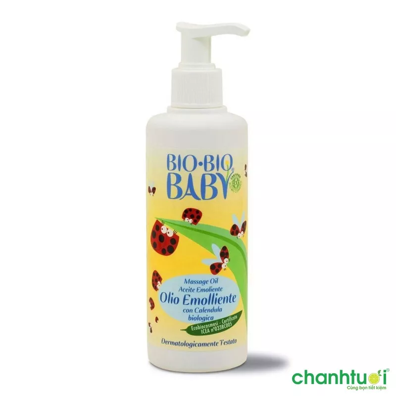 Bio Bio Baby - Dầu massage hữu cơ Organic cho bé