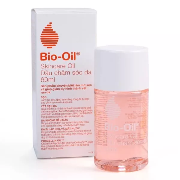 Bio-Oil giảm rạn da và mờ sẹo