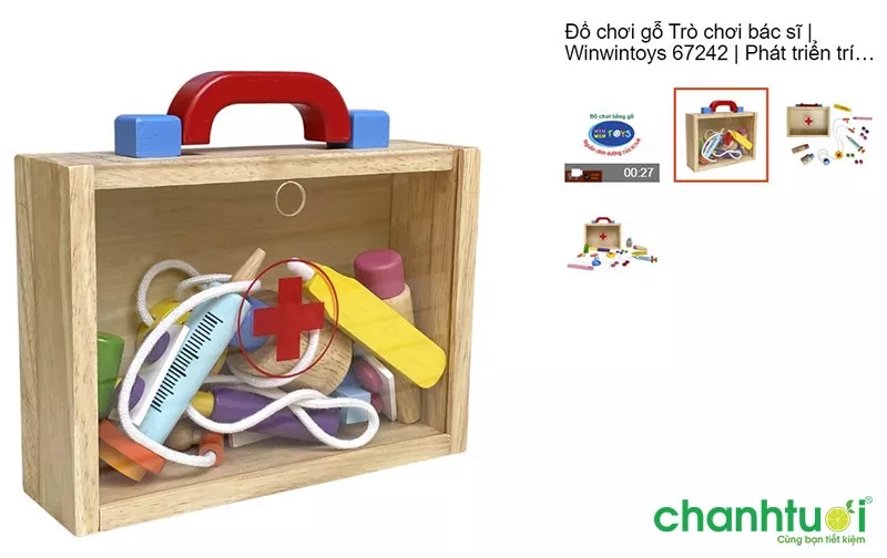 Bộ đồ chơi bác sĩ Winwintoys 67242