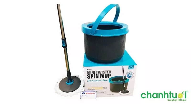 Bộ Lau Nhà Lock&Lock Mini Twister Spin Mop Xoay 360 Độ