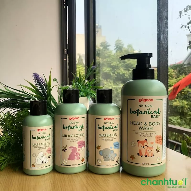 Bộ sản phẩm chăm sóc da Pigeon Natural Botanical