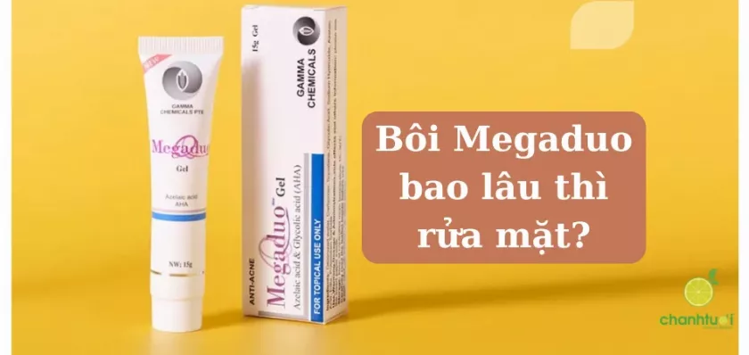 Bôi Megaduo bao lâu thì rửa mặt? Hướng dẫn cách dùng đúng