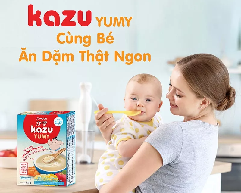 Bột ăn dặm Kazu Yumy