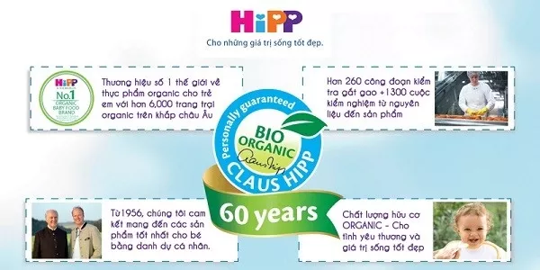 Bột Hipp hữu cơ