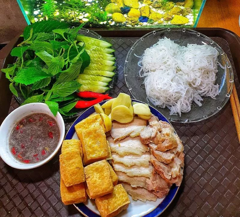 Bún đậu mắm tôm