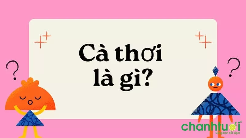 Cà Thơi Là Gì? Thuật Ngữ Mới Cho Cộng Đồng LGBT?