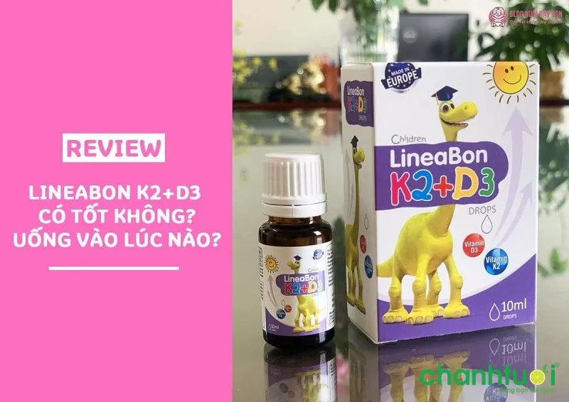 Các dạng Vitamin D3K2 Lineabon