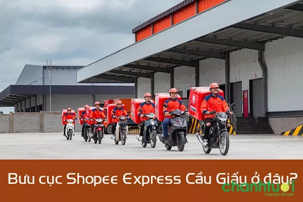 Các kho hàng của Shopee