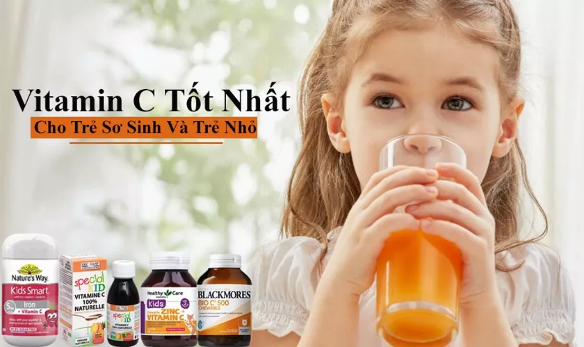 Các loại vitamin C cho bé