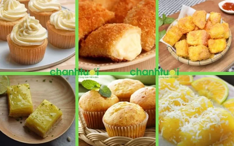 Các món bánh ngon từ bột bắp