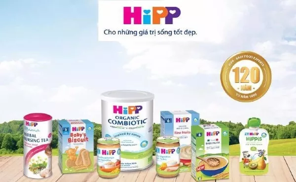 Các sản phẩm sữa HiPP