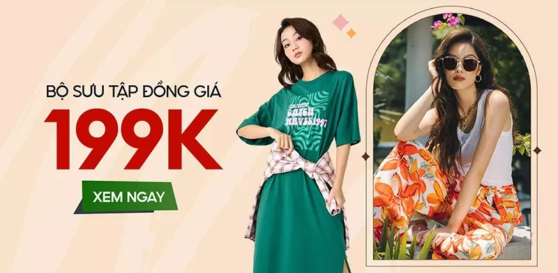 Các shop quần áo đẹp, uy tín trên Shopee