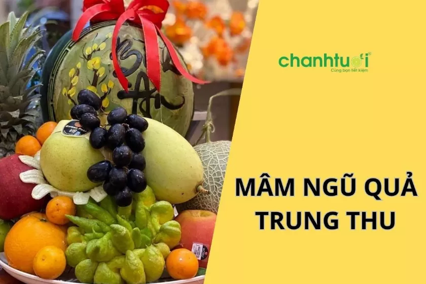 Cách bày trí mâm ngũ quả Trung Thu đơn giản mà đẹp - Làm cực dễ