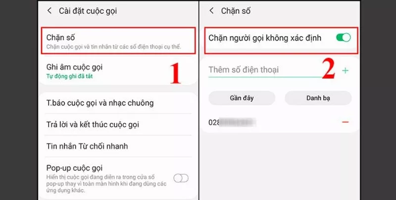 Cách chặn danh sách các số điện thoại lừa đảo