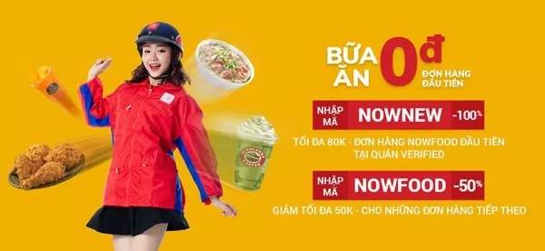 Cách đặt NowFood trên Shopee