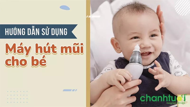 Cách sử dụng máy hút mũi