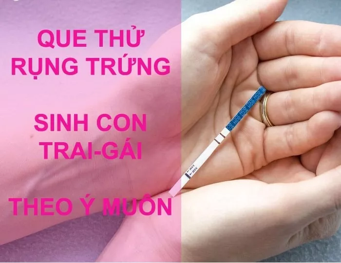 Cách tính ngày sử dụng que thử rụng trứng