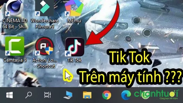 Cài đặt TikTok trên máy tính bằng giả lập