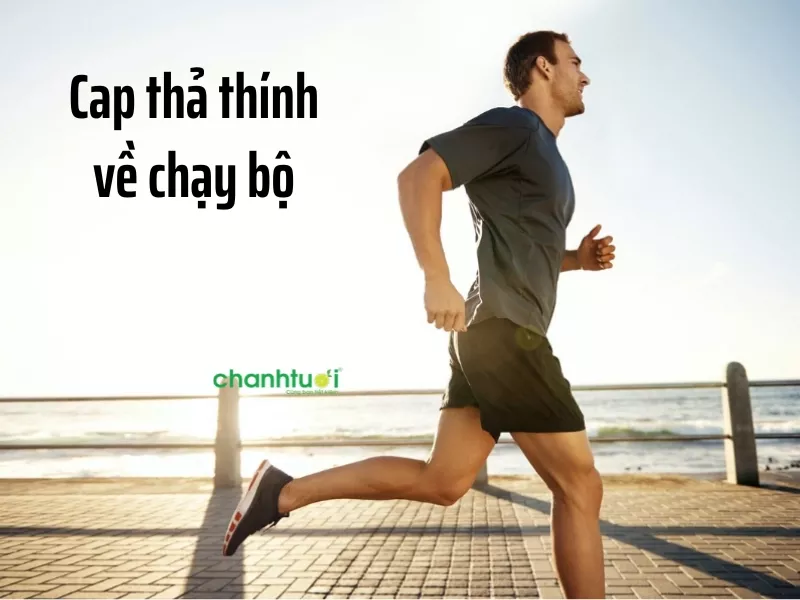 Cap thả thính về chạy bộ