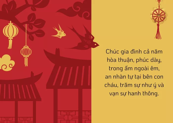 Câu chúc xông nhà đầu năm hay