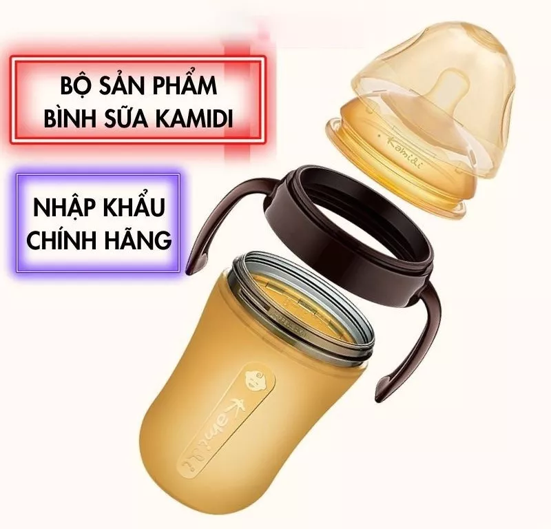 Cấu tạo bình sữa Kamidi