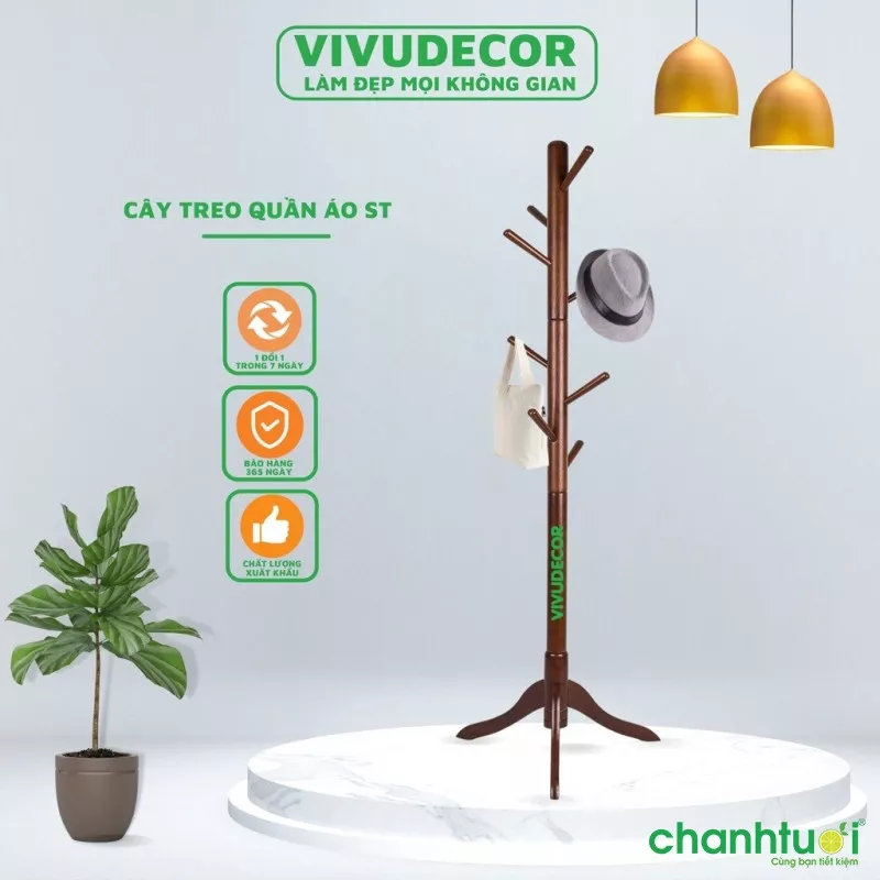 Cây treo quần áo Vivudecor