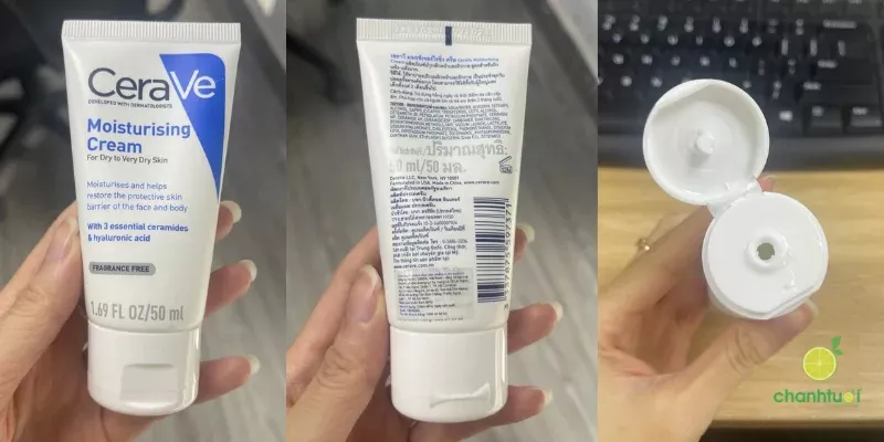 cerave moisturising cream thiết kế