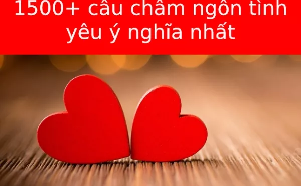 Châm ngôn tình yêu