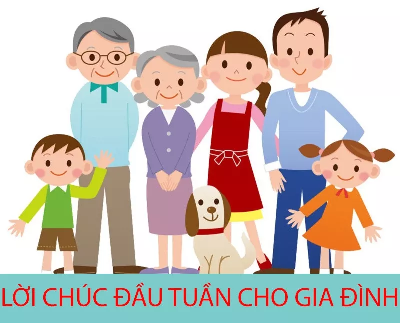 Chào tuần mới đầy năng lượng cùng lời chúc đến gia đình