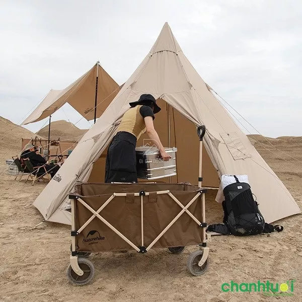 Chất liệu xe kéo Naturehike