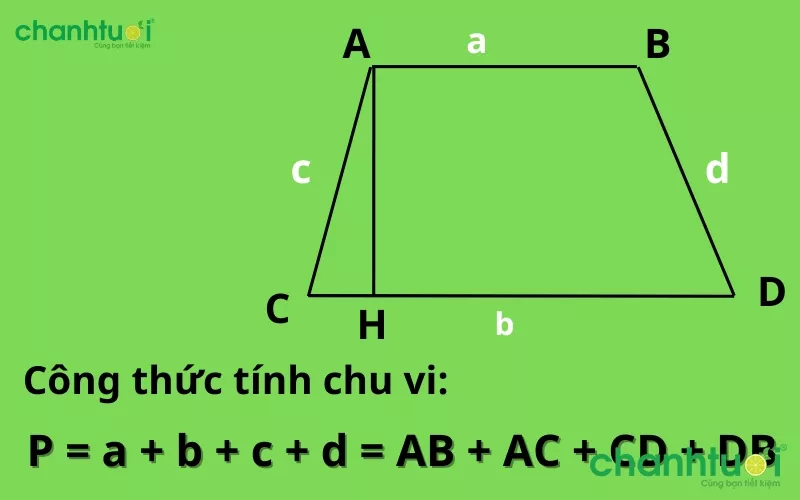 Chu vi hình thang