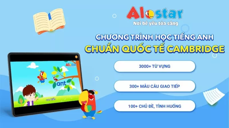 Chương trình học tiếng Anh Quốc tế trên Alostar