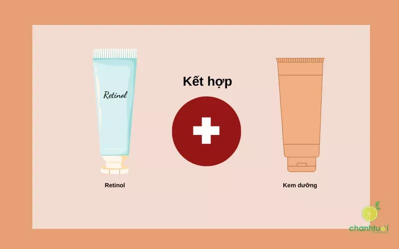 Có nên mix retinol với kem dưỡng không?