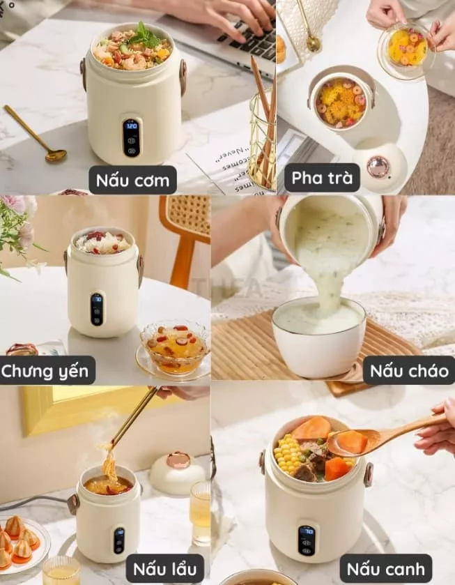 Cốc hầm điện THEA