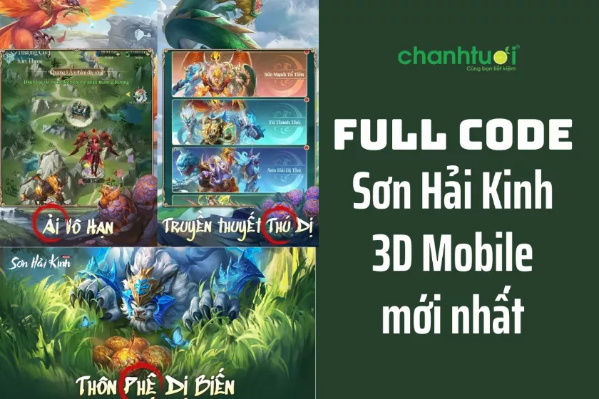 Code Sơn Hải Kinh 3D Mobile