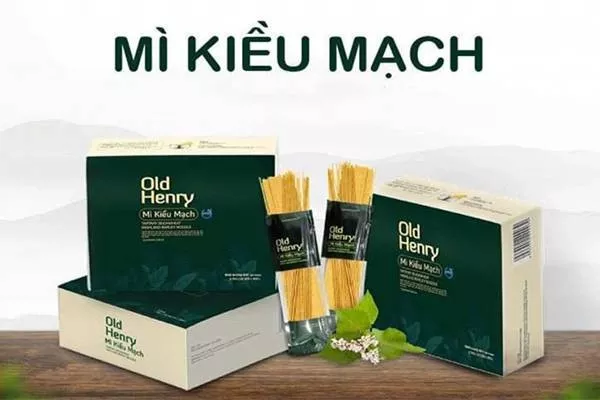 Công dụng của mì kiều mạch Old Henry cho người tiểu đường