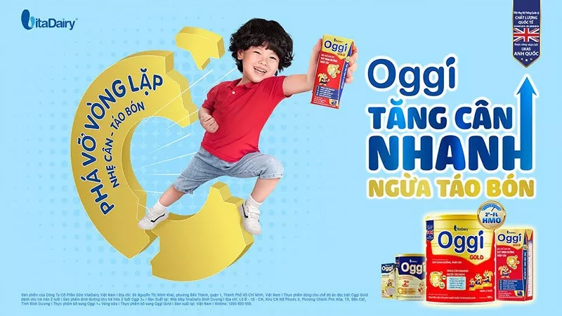 Công dụng của sữa Oggi
