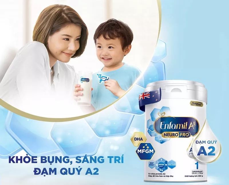 Công dụng sữa Enfamil A2