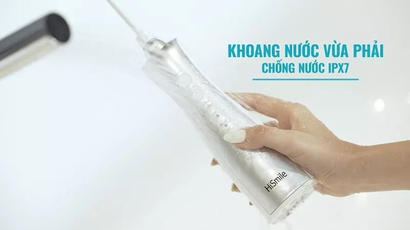 Cùng đánh giá máy tăm nước Hismile có tốt không? Mua ở đâu bạn nhé