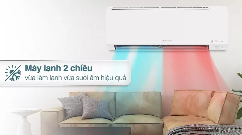 Daikin Inverter 2 chiều 1 HP ATHF25XVMV